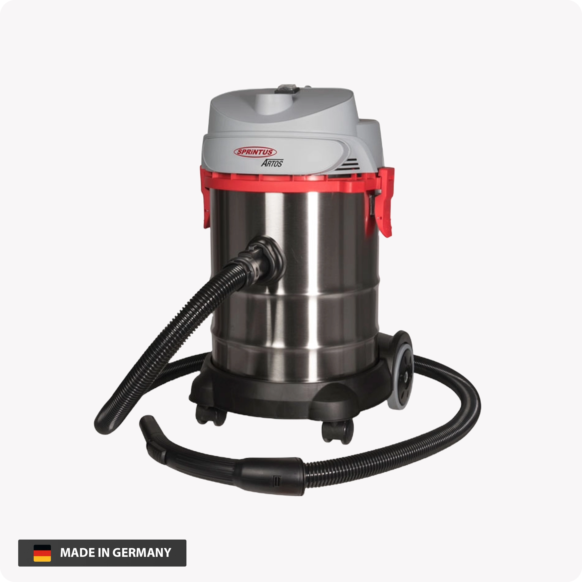 ARTOS Nass und Trockensauger | 1200 Watt | 30 Liter | Allround-Talent für Zuhause und Industrie (Nasssauger)