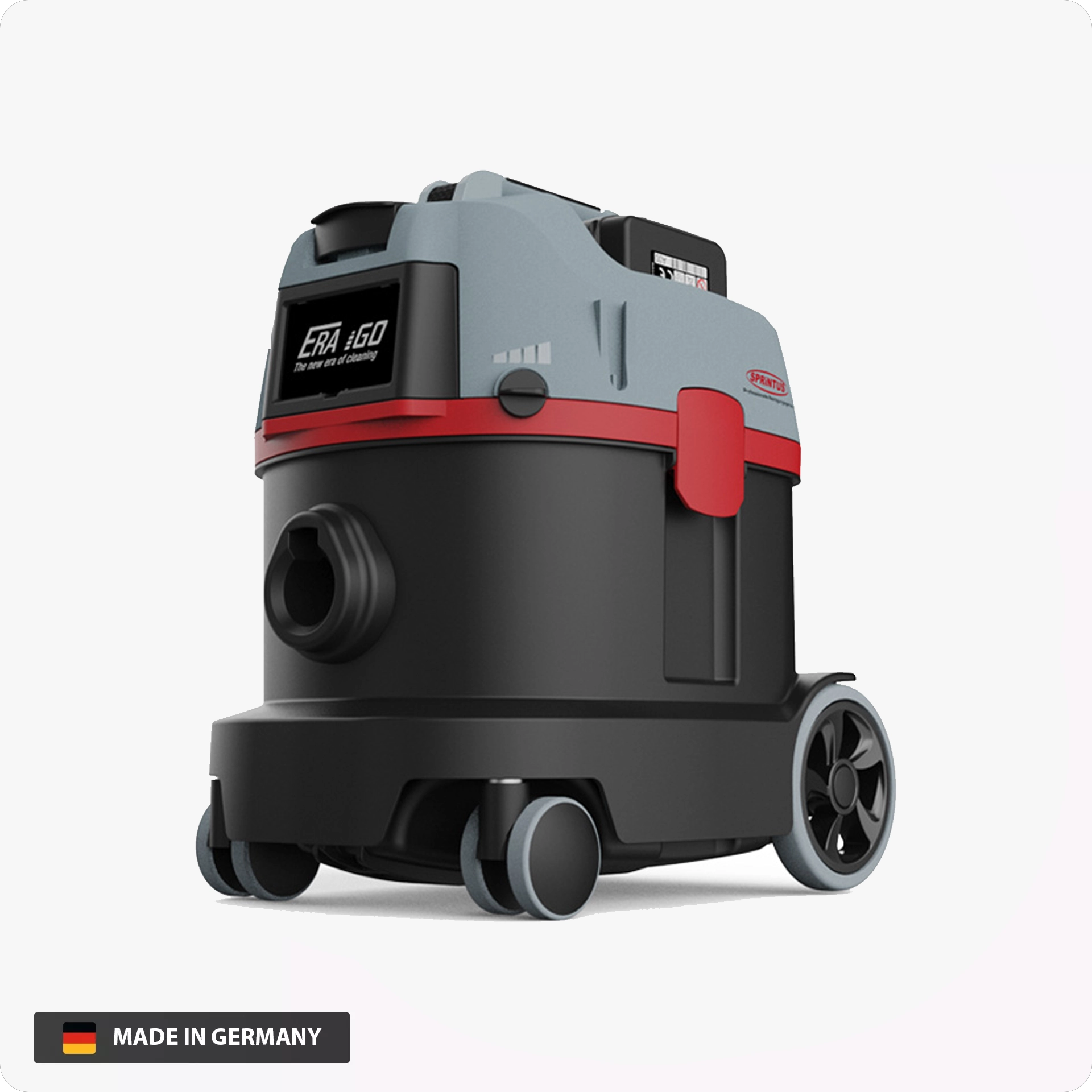 ERA iGO Akku-Trockensauger | kabellos | mit HEPA 13 Filter | bis 90 Min. Laufzeit | OHNE AKKU