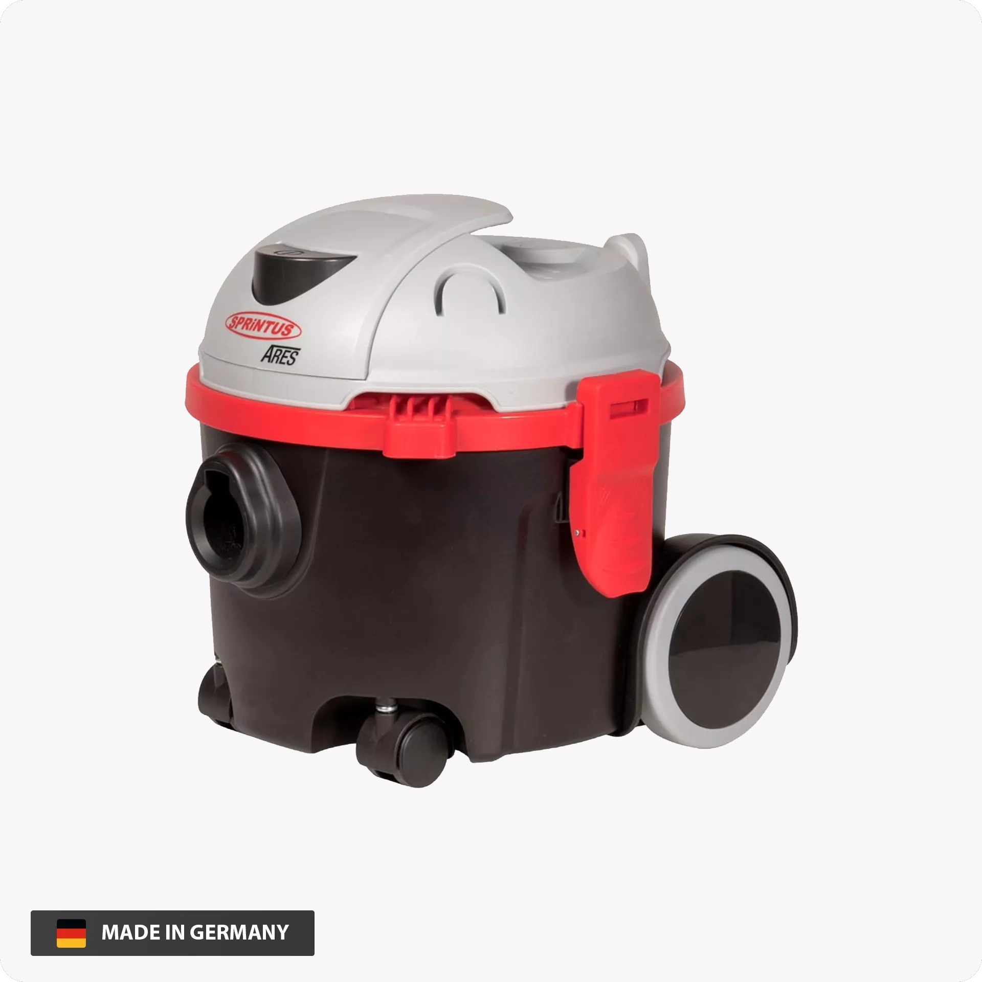 ARES Trockensauger I 700 Watt | Hohe Saugleistung mit effizientem Motor I 10 Liter