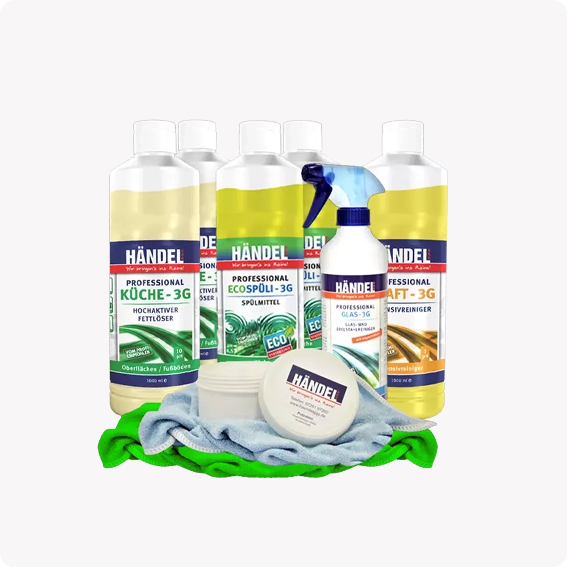 Küche Starterkit | Effizient und vollständig | Für eine saubere Küche