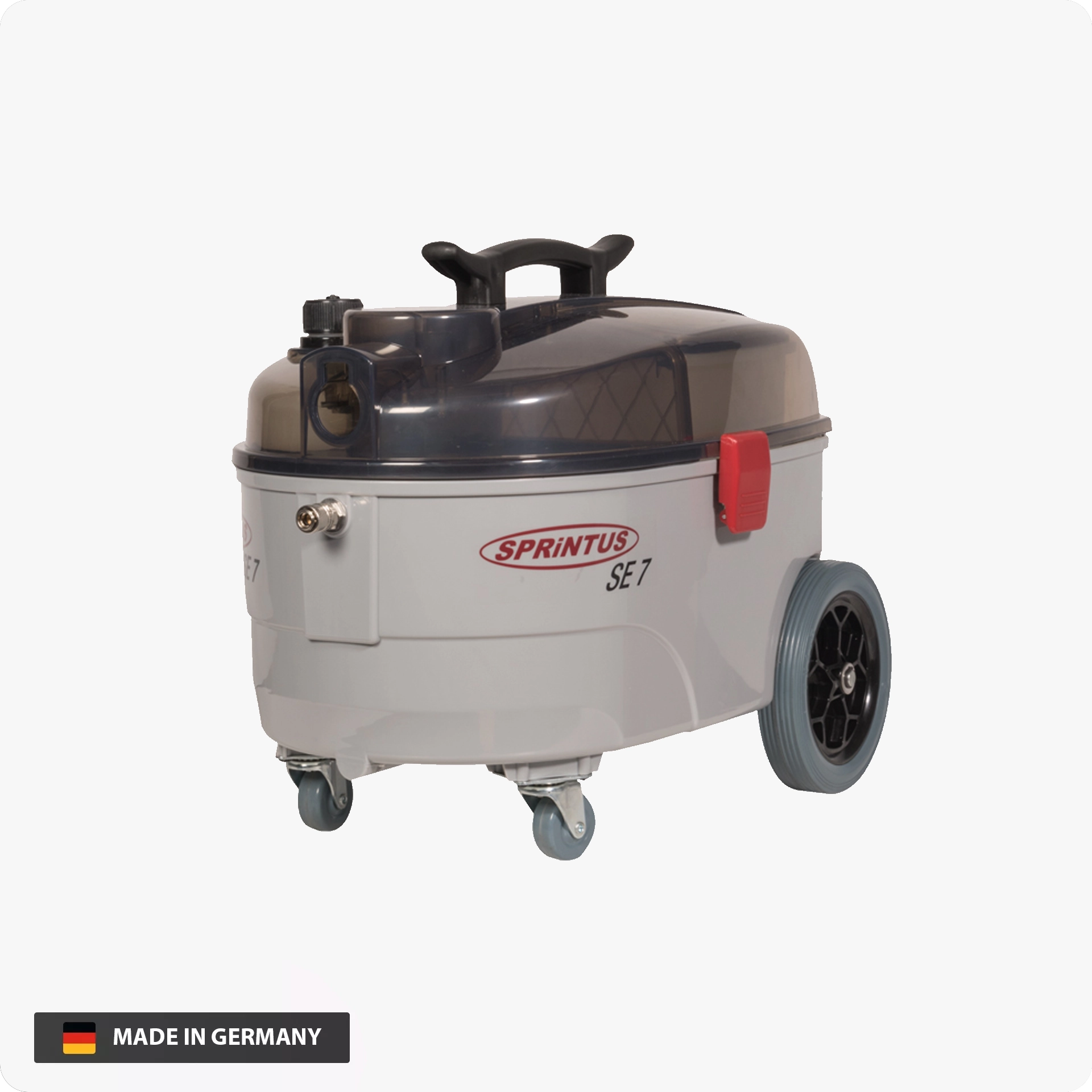 SE 7 | Sprüh-Extraktionsgerät für Teppich & Polster | 6,5 L Frisch- & Schmutzwassertank | 4 bar Sprühdruck | 230 mbar Saugleistung